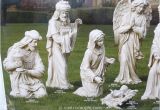 Outdoor Nativity Sets Costco 9 Piece Outdoor Nativity Set