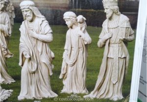 Outdoor Nativity Sets Costco 9 Piece Outdoor Nativity Set