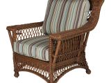 Outdoor Patio Furniture Des Moines Rockport Natural Wicker Chair with Magazine Glass Holder High Back