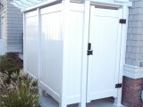 Outdoor Shower Enclosure Kit Pvc Outdoor Shower Enclosures Photos Dennisville Fence