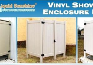 Outdoor Shower Enclosure Kits Vinyl Outdoor Shower Enclosures Godiet Club