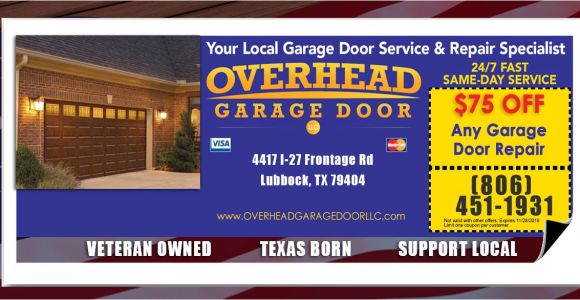 Overhead Garage Door Lubbock Tx Overhead Garage Door Specials the Lubbock Overhead Garage Door Team