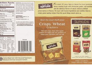 Pack and Ship Naples Fl 34109 Amazon Com Back to Nature Non Gmo Crackers Crispy Wheat 1 Ounce