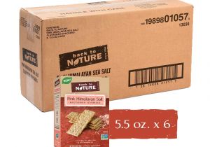 Pack and Ship Naples Fl 34109 Amazon Com Back to Nature Pink Himalayan Salt Multigrain Flatbread