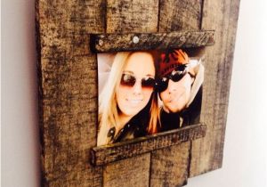 Pallet Wood Picture Frame Ideas Items Similar to Reclaimed Wood Pallet Picture Frame On Etsy