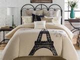 Paris themed Bedding Bed Bath and Beyond 7 Pc Anthology Paris Full Queen Comforter Set Eiffel tower