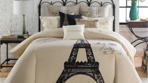 Paris themed Bedding Bed Bath and Beyond 7 Pc Anthology Paris Full Queen Comforter Set Eiffel tower