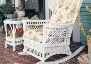 Patio Furniture Stores In Des Moines Ia Vintage Natural Wicker Rocking Chair