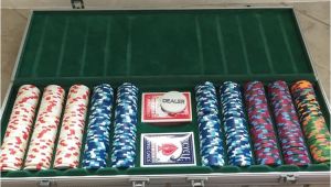 Paulson Clay Poker Chip Sets Paulson Clay Poker Chip Set Casino De isthmus 500 Chips