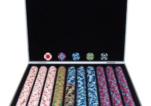 Paulson Clay Poker Chip Sets Paulson top Hat Cane Full Clay Poker Chips with Aluminum