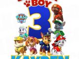 Paw Patrol Birthday Iron On Transfers Paw Patrol Iron On Transfer Birthday Boy Luvibeekidsco