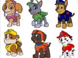 Paw Patrol Iron On Transfers 6 Paw Patrol Characters Fabric T Shirt Iron On