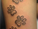 Paw Print Flower Art Cute Heart Paws Tattoo Tattoomagz Tats Tattoos Print Tattoos