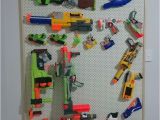 Pegboard for Nerf Guns Nerf Gun Storage Rack Pegboard with Pine Frame Nerf