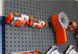 Pegboard for Nerf Guns Nerf Wall Pegboard Storage Sugar Bee Crafts