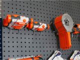 Pegboard for Nerf Guns Nerf Wall Pegboard Storage Sugar Bee Crafts