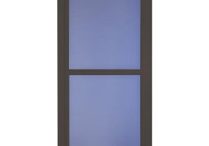 Pella Storm Door Replacement Parts Lowes Larson Tradewinds Brown Full View Aluminum Storm Door Common 36 In