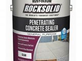 Penetrating Concrete Sealer Reviews Rust Oleum 317929 Rocksolid Penetrating Concrete Sealer