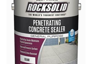 Penetrating Concrete Sealer Reviews Rust Oleum 317929 Rocksolid Penetrating Concrete Sealer