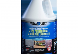 Penetrating Concrete Sealer Reviews S 328 Penetrating Sealer and Enhancer 1 Gallon Vital