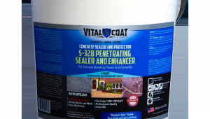 Penetrating Concrete Sealer Reviews S 328 Penetrating Sealer and Enhancer 5 Gallon Vital