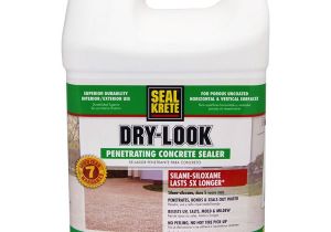 Penetrating Concrete Sealer Reviews Seal Krete 802001 Dry Look Penetrating Concrete Sealer Gal