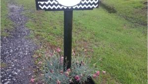 Personalized Magnetic Mailbox Covers Personalized Chevron Magnetic Mailbox Cover Black and White