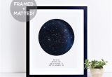 Personalized Night Sky Poster Custom Night Sky Poster Finch Cotter
