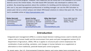 Pest Control Bryan Tx Pdf Regulating Pesticide Use In United States Schools