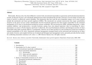 Pest Control Yuma Az Pdf Profitability Of Begomovirus Management Strategies Among Chilli