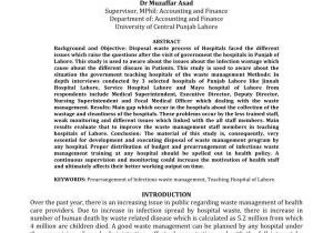 Phone Number for Waste Management Erie Pa Pdf Knowledge attitude and Practices Of Health Staff Regarding