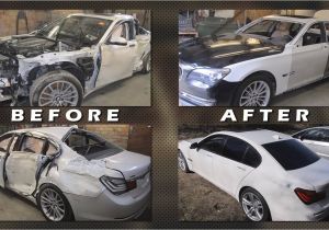 Pick and Pull Auto Parts Houston Watch This Russian Body Shop Completely Repair A totaled Bmw 7