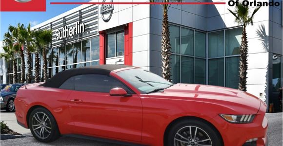 Pick and Pull Auto Parts orlando 2016 ford Mustang Ecoboost Premium 1fatp8uh1g5222511 Sutherlin