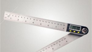 Picture Of Measuring tools with Name 2019 Multifunctional Measuring tool Digital Angle Ruler 360 Lcd