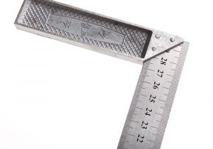 Picture Of Measuring tools with Name 30cm Stainless Steel Right Measuring Rule tool Angle Square Ruler 0