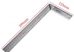 Picture Of Measuring tools with Name 30cm Stainless Steel Right Measuring Rule tool Angle Square Ruler 0