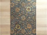 Pier One Rugs 8×10 Layne Traditional Blue 8×10 Wool Rug Pier 1 Imports