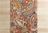 Pier One Rugs 8×10 Vibrant Paisley Wool Rug Pier 1 Imports