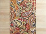 Pier One Rugs 8×10 Vibrant Paisley Wool Rug Pier 1 Imports