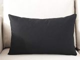 Pillow Sham Vs Pillowcase Taoson Home Decorative 100 Cotton Canvas Square solid toss