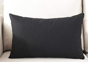 Pillow Sham Vs Pillowcase Taoson Home Decorative 100 Cotton Canvas Square solid toss