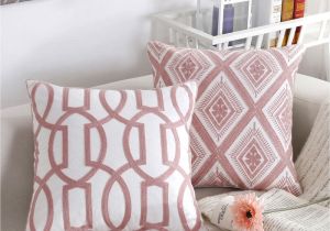 Pillow Shams Vs Cases Pink Series Decorative Throw Pillow Case 18 X 18 45cm X 45cm Set