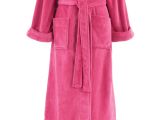 Pine Cone Hill Robes Pine Cone Hill Sheepy Fleece Robe In Fuschia Arsffs