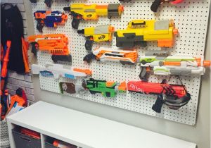 Pinterest Nerf Gun Storage Ideas Nerf Storage Wall Nerf Pinterest Salles De Jeux