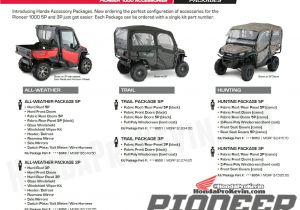 Pioneer Sand and Gravel Price List Detailed 2016 Honda Pioneer 1000 Review Of Specs Videos Pictures