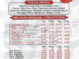 Pizza Delivery In Jacksonville Nc Menu for Milano Pizzeria Nixon Tx