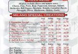 Pizza Delivery Jacksonville Nc Menu for Milano Pizzeria Nixon Tx