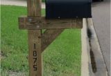 Plans for 6×6 Mailbox Post 6×6 Handmade Single Treated Mailbox Post