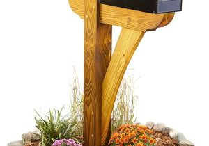 Plans for 6×6 Mailbox Post Timber Framed Mailbox with Pressure Treated 4×6 Beams and