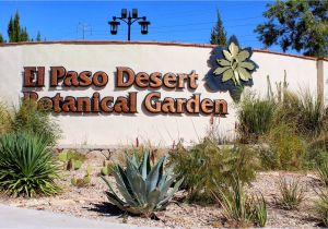 Plant Nursery El Paso Texas El Paso Desert Botanical Entrance Wall Keystone Heritage Park